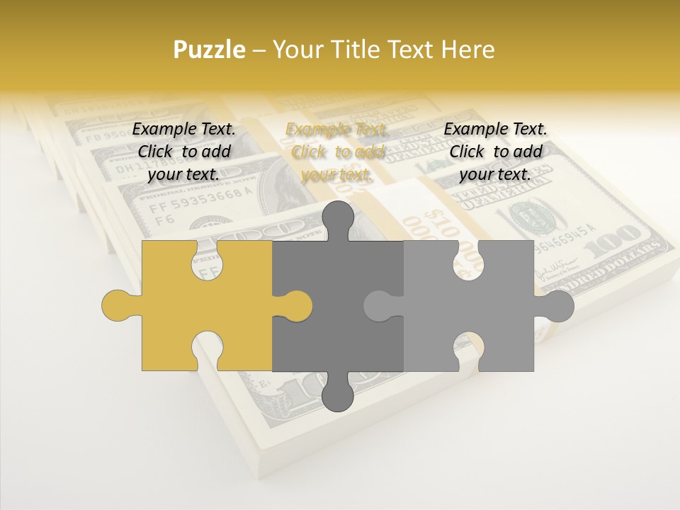 Pattern Payment Stack PowerPoint Template