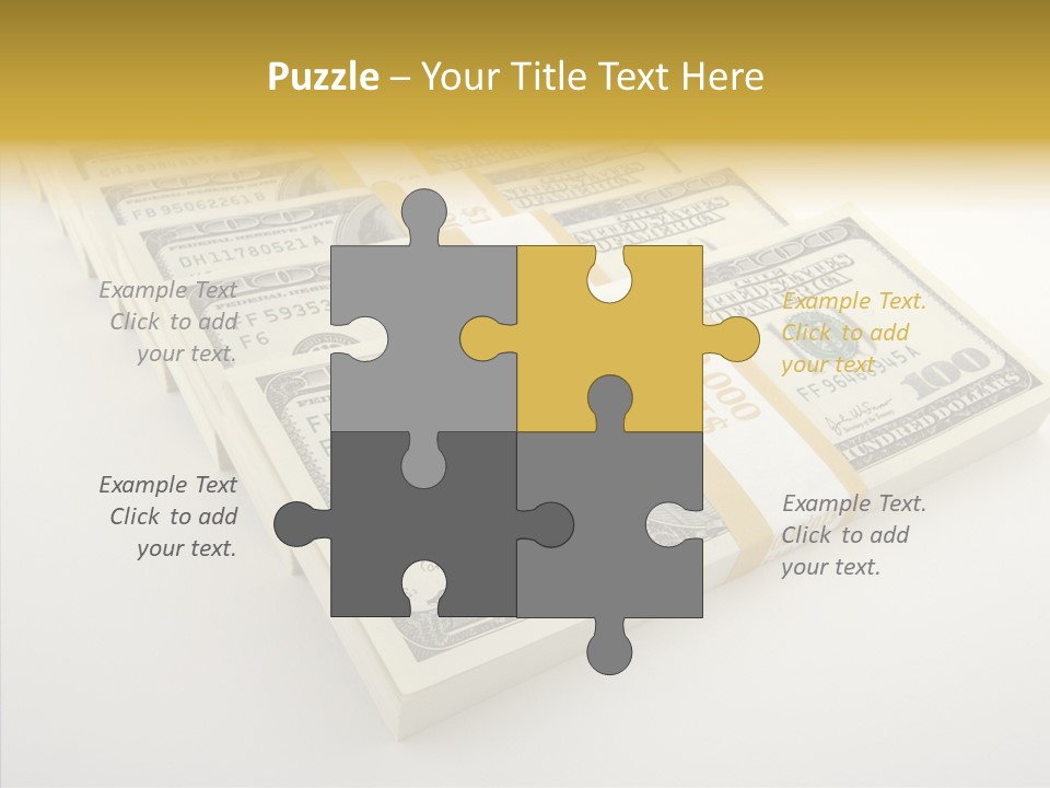 Pattern Payment Stack PowerPoint Template