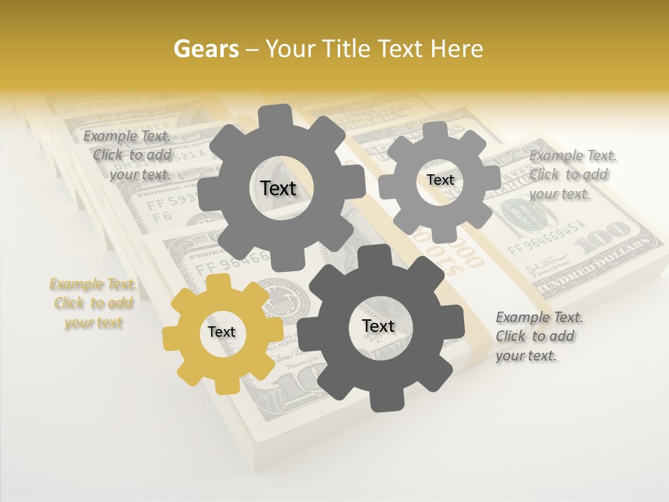 Pattern Payment Stack PowerPoint Template