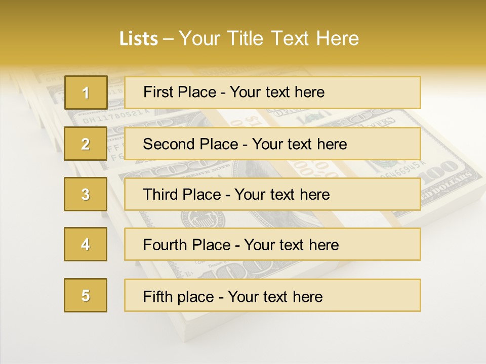 Pattern Payment Stack PowerPoint Template