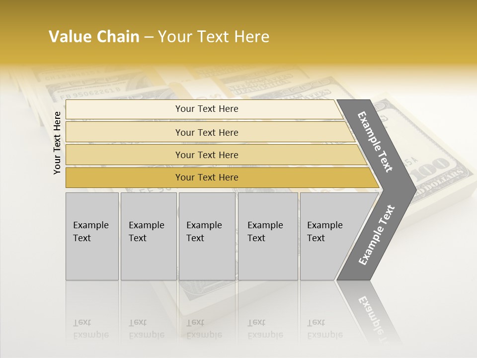 Pattern Payment Stack PowerPoint Template