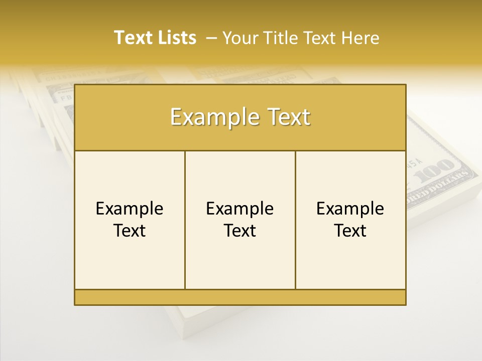 Pattern Payment Stack PowerPoint Template