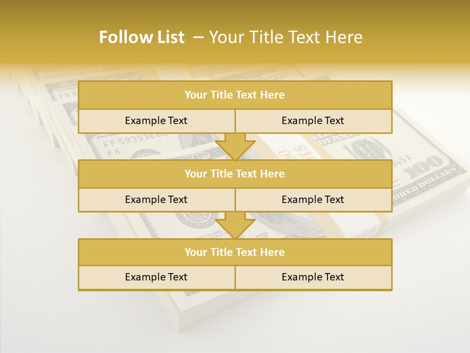 Pattern Payment Stack PowerPoint Template