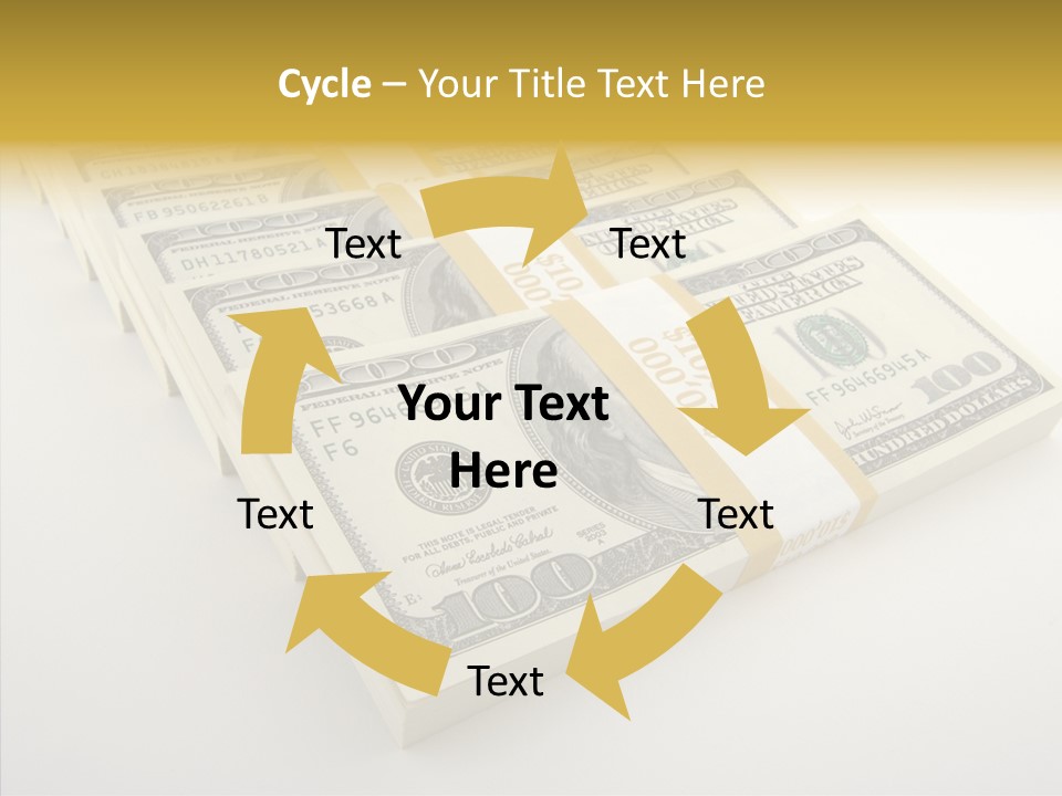Pattern Payment Stack PowerPoint Template