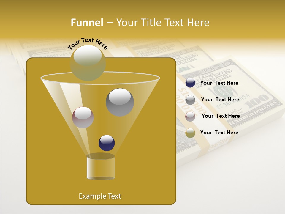 Pattern Payment Stack PowerPoint Template