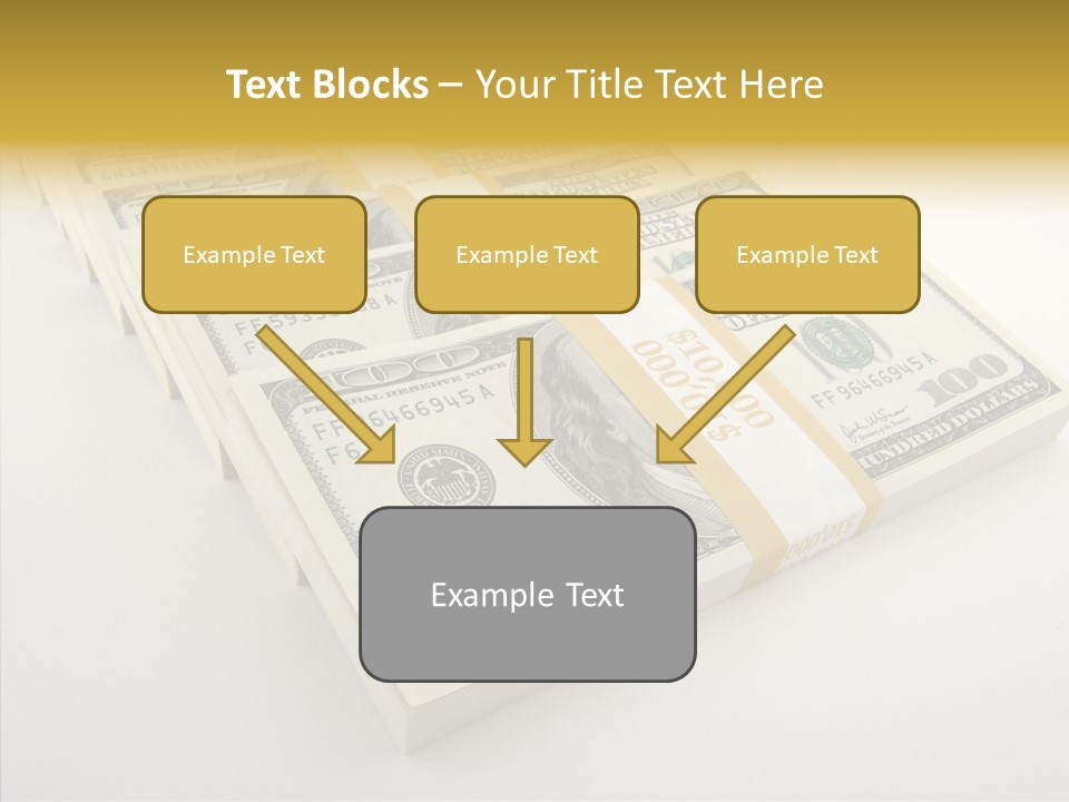 Pattern Payment Stack PowerPoint Template
