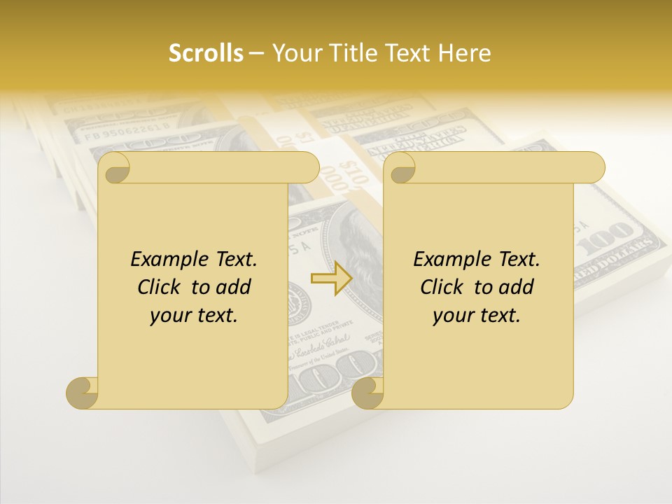 Pattern Payment Stack PowerPoint Template