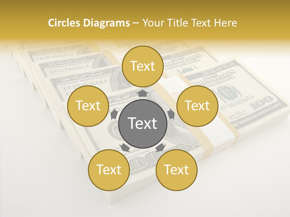 Pattern Payment Stack PowerPoint Template