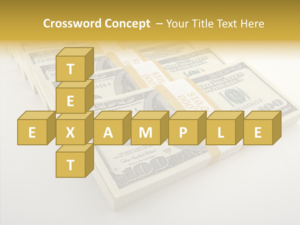 Pattern Payment Stack PowerPoint Template