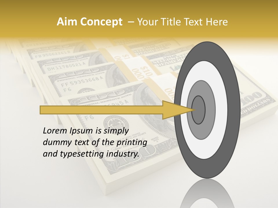Pattern Payment Stack PowerPoint Template