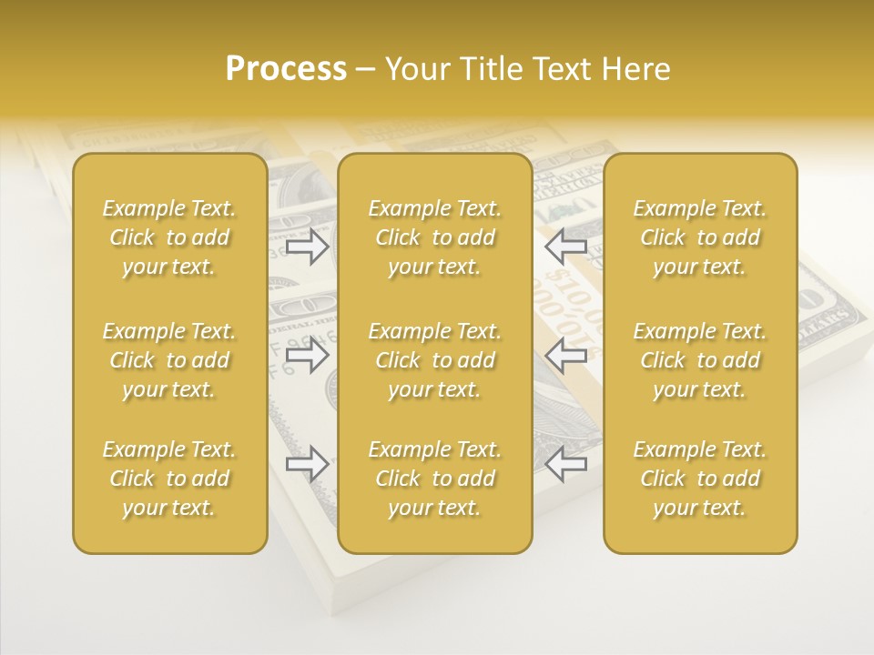 Pattern Payment Stack PowerPoint Template