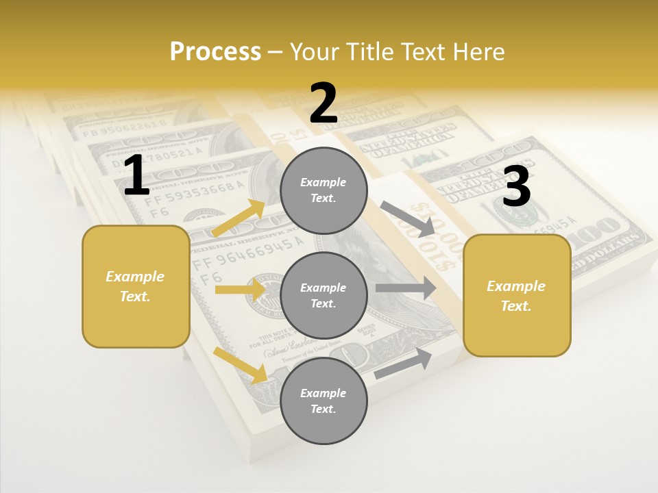 Pattern Payment Stack PowerPoint Template