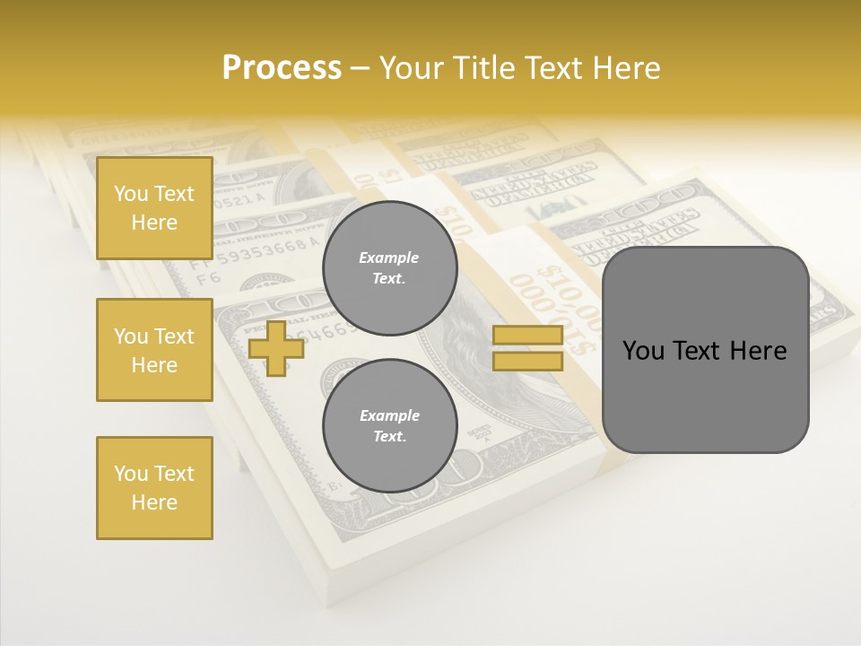 Pattern Payment Stack PowerPoint Template
