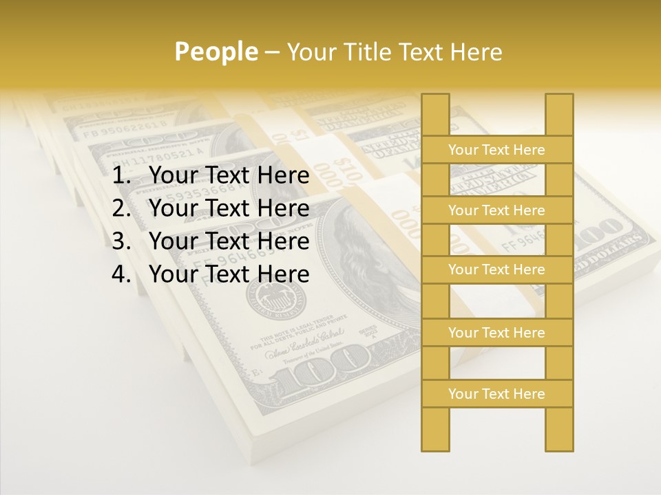 Pattern Payment Stack PowerPoint Template