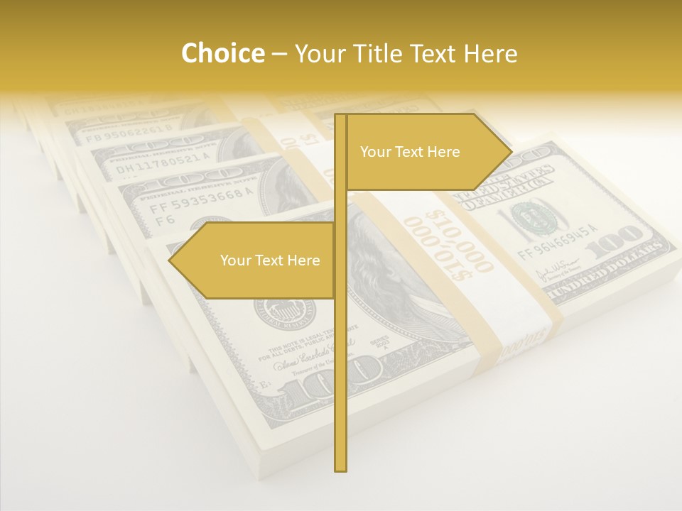 Pattern Payment Stack PowerPoint Template