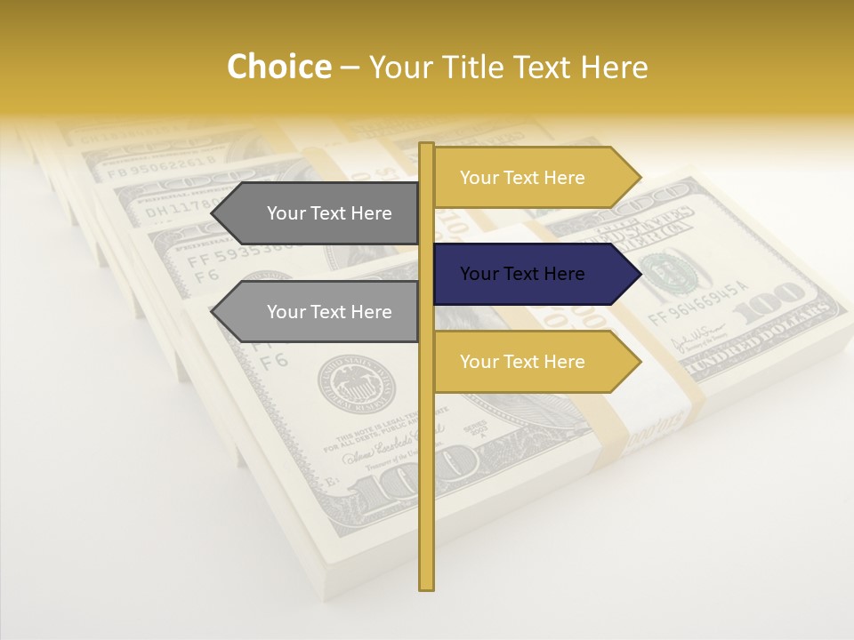 Pattern Payment Stack PowerPoint Template