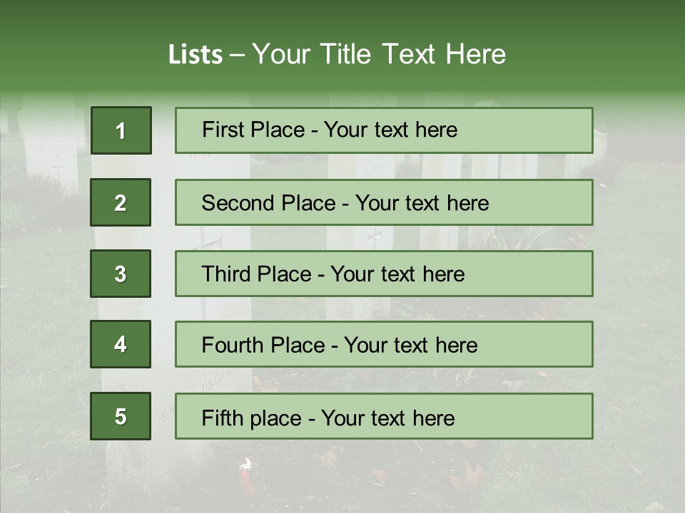 Funeral Life Death PowerPoint Template