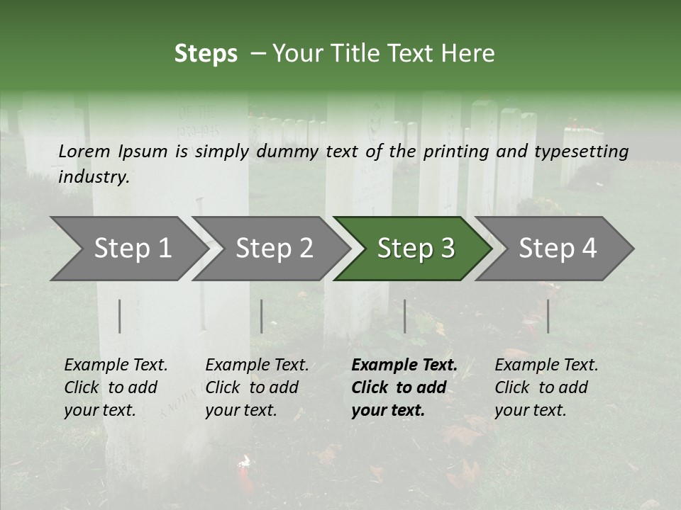Funeral Life Death PowerPoint Template