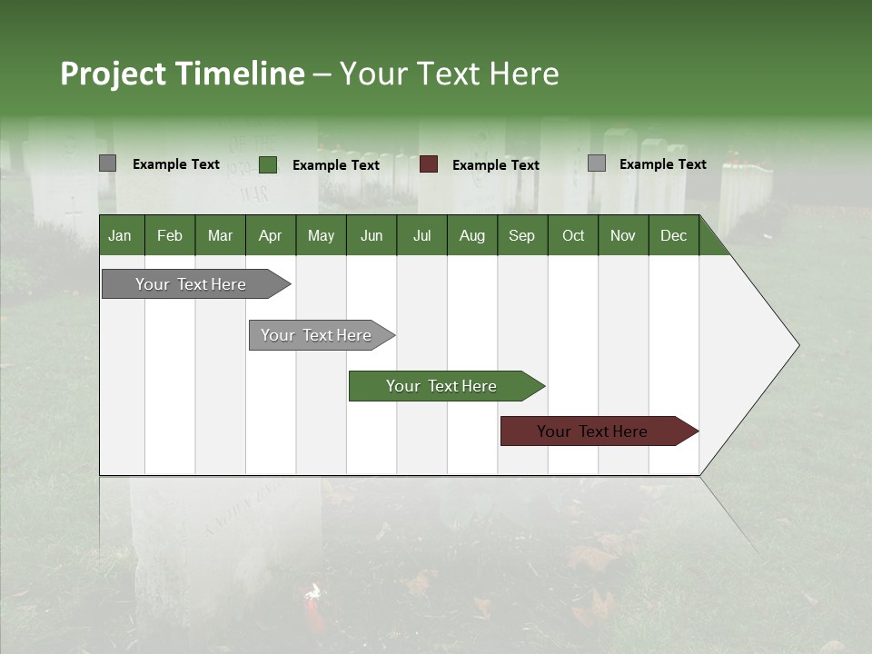 Funeral Life Death PowerPoint Template
