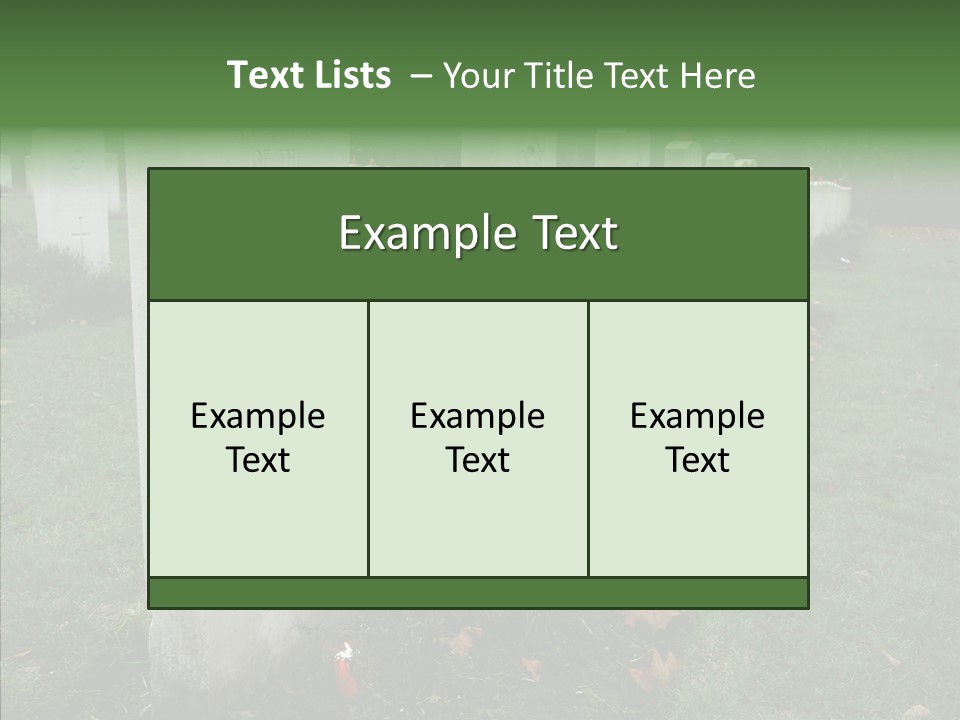 Funeral Life Death PowerPoint Template