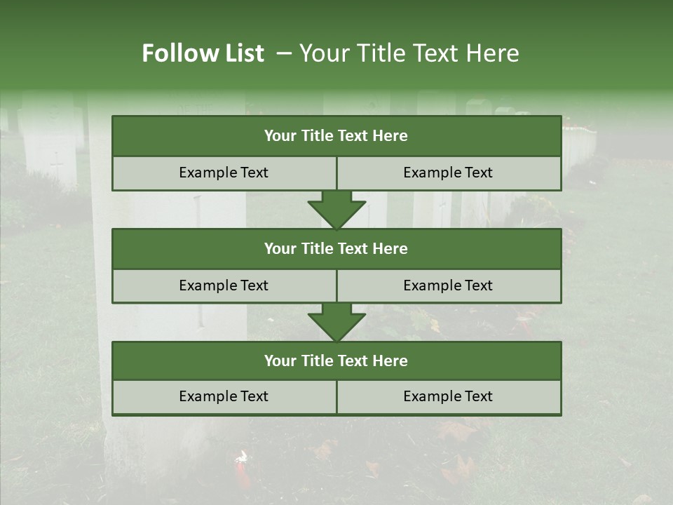 Funeral Life Death PowerPoint Template