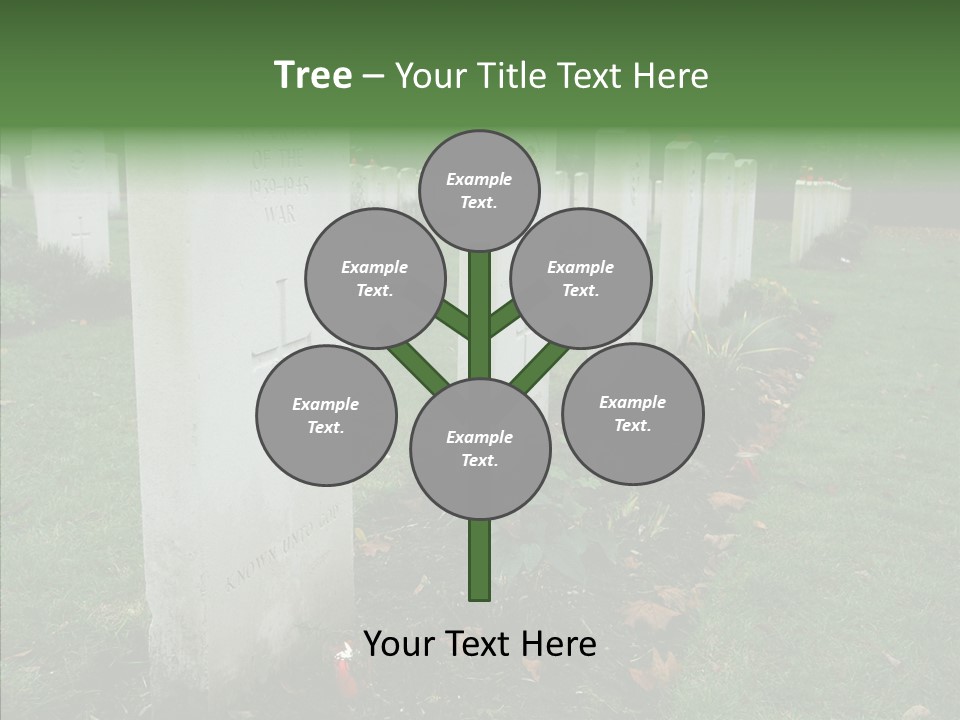 Funeral Life Death PowerPoint Template