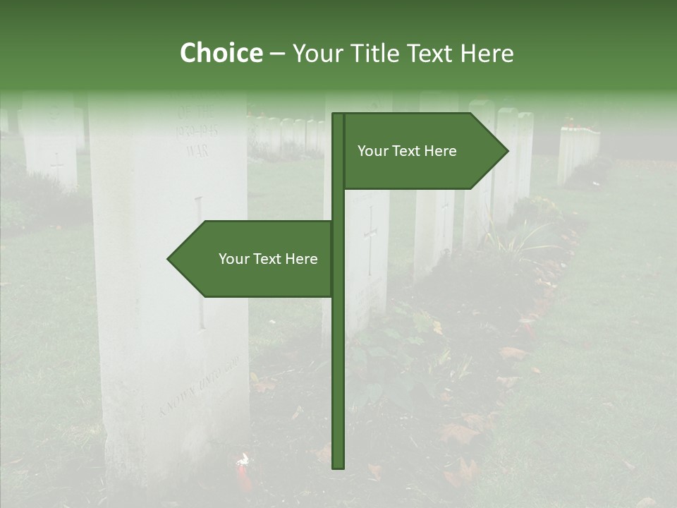 Funeral Life Death PowerPoint Template