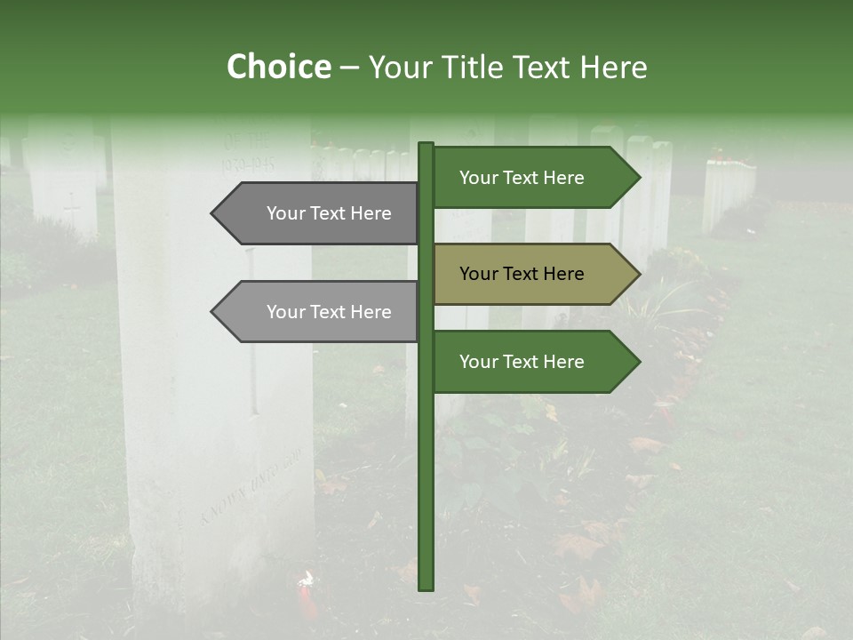 Funeral Life Death PowerPoint Template