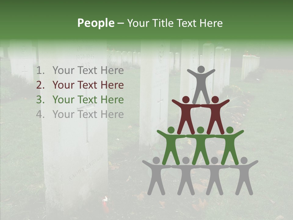 Funeral Life Death PowerPoint Template