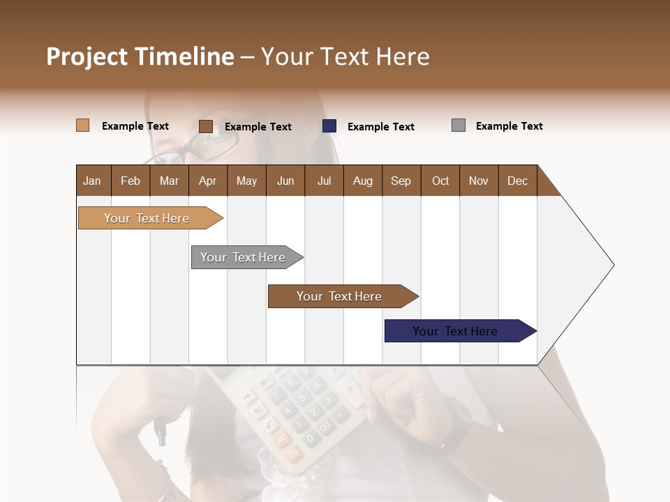 Woman Technology Image PowerPoint Template