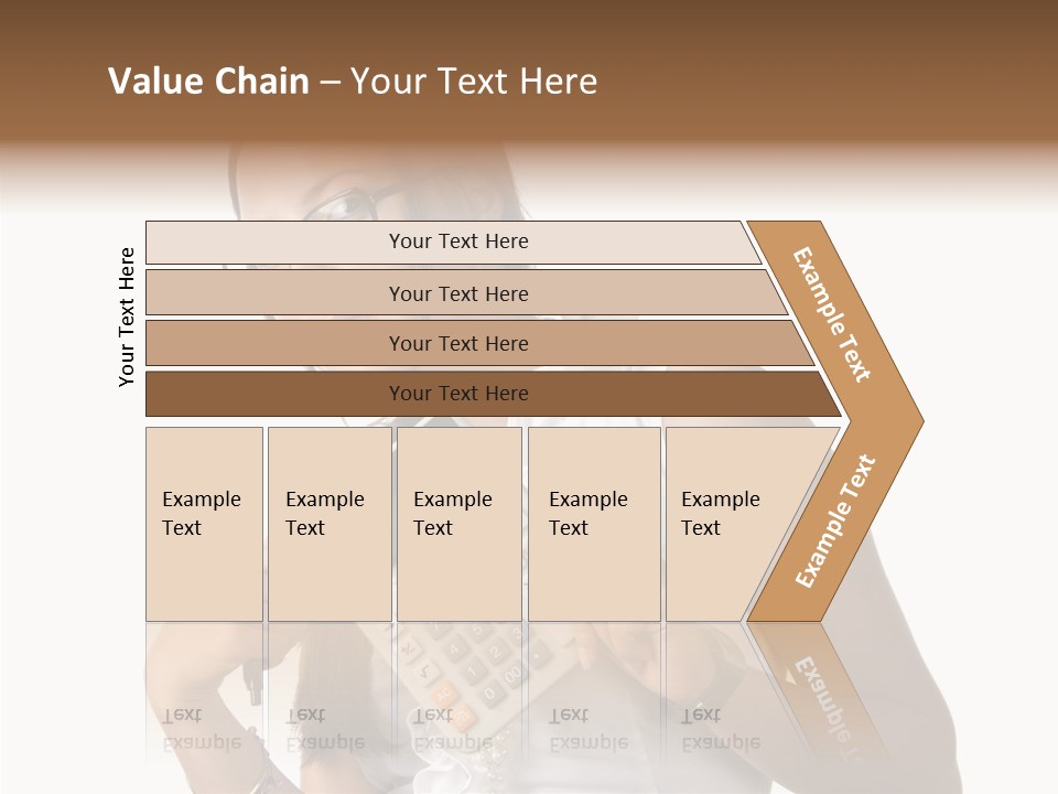 Woman Technology Image PowerPoint Template