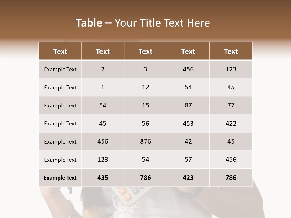 Woman Technology Image PowerPoint Template