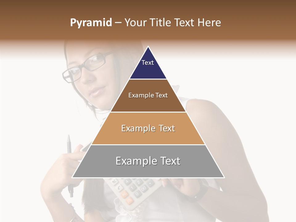 Woman Technology Image PowerPoint Template