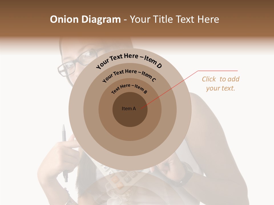 Woman Technology Image PowerPoint Template