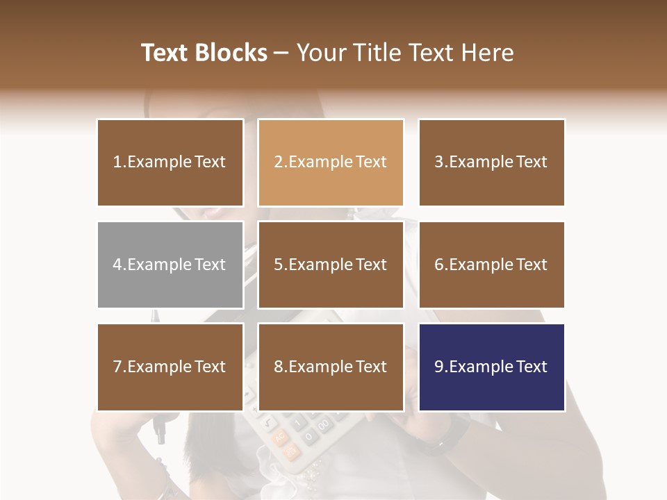 Woman Technology Image PowerPoint Template