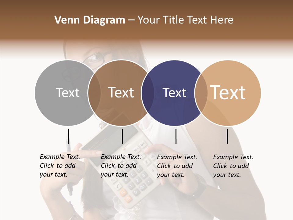 Woman Technology Image PowerPoint Template