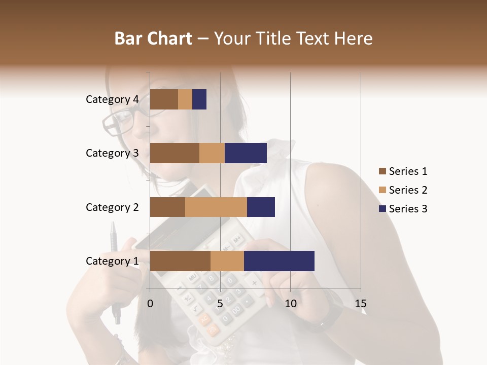 Woman Technology Image PowerPoint Template