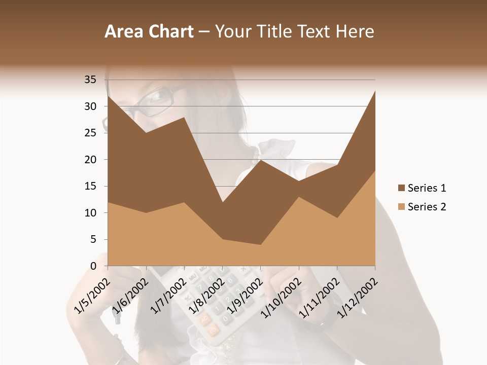 Woman Technology Image PowerPoint Template