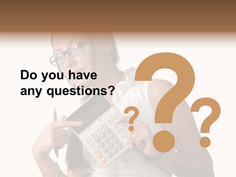 Woman Technology Image PowerPoint Template