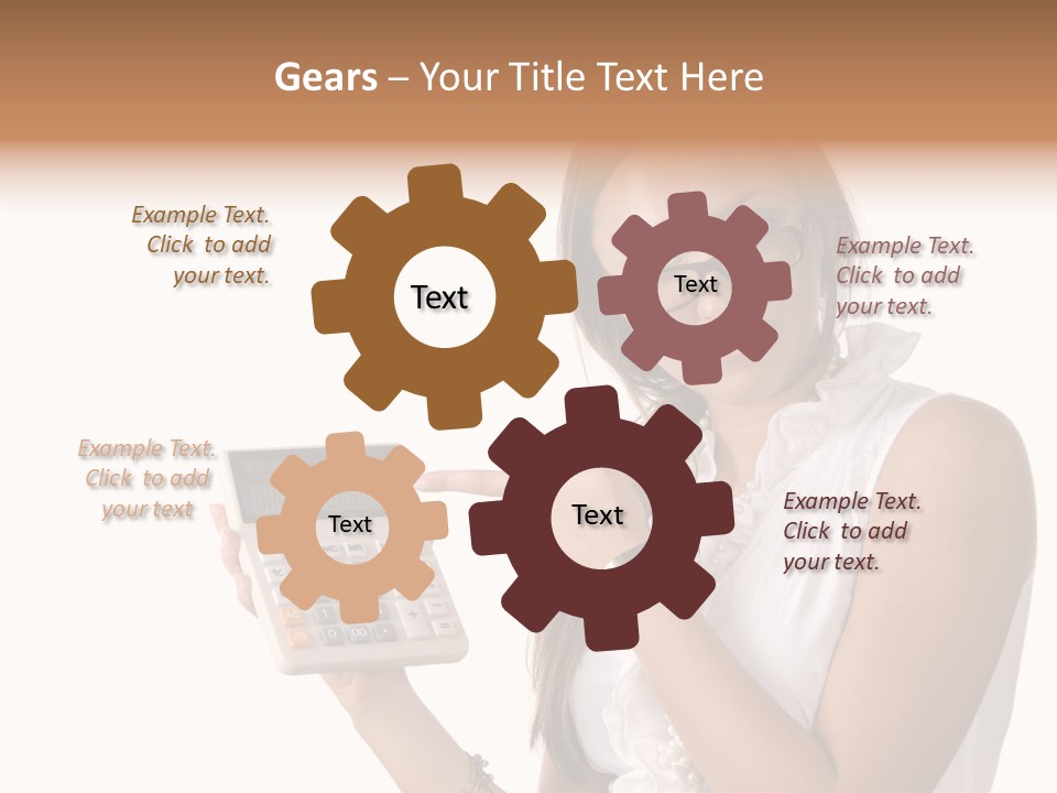 Beauty Showing Manager PowerPoint Template