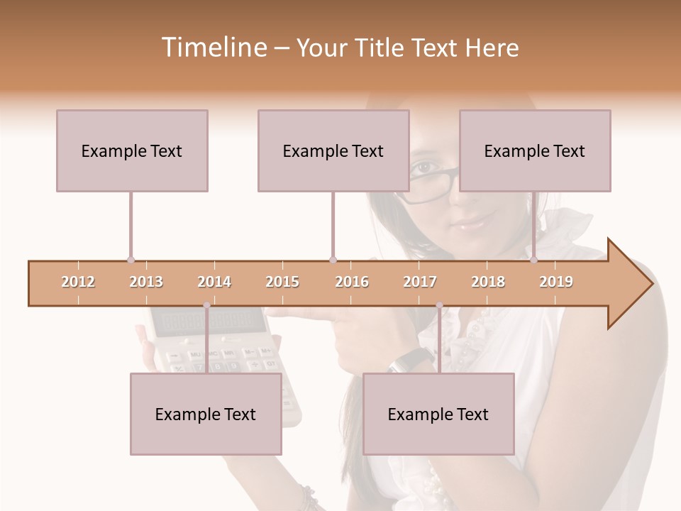Beauty Showing Manager PowerPoint Template