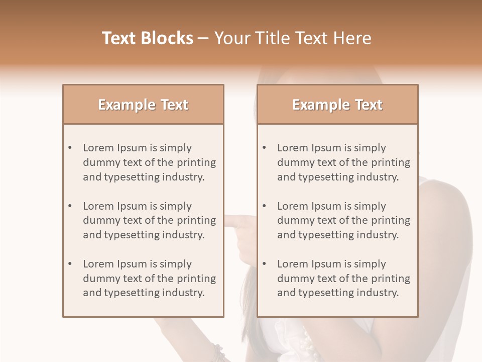 Beauty Showing Manager PowerPoint Template