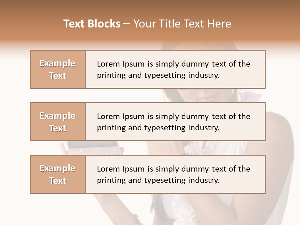 Beauty Showing Manager PowerPoint Template