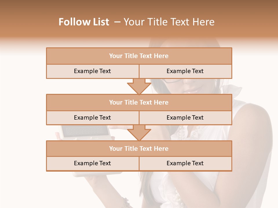 Beauty Showing Manager PowerPoint Template