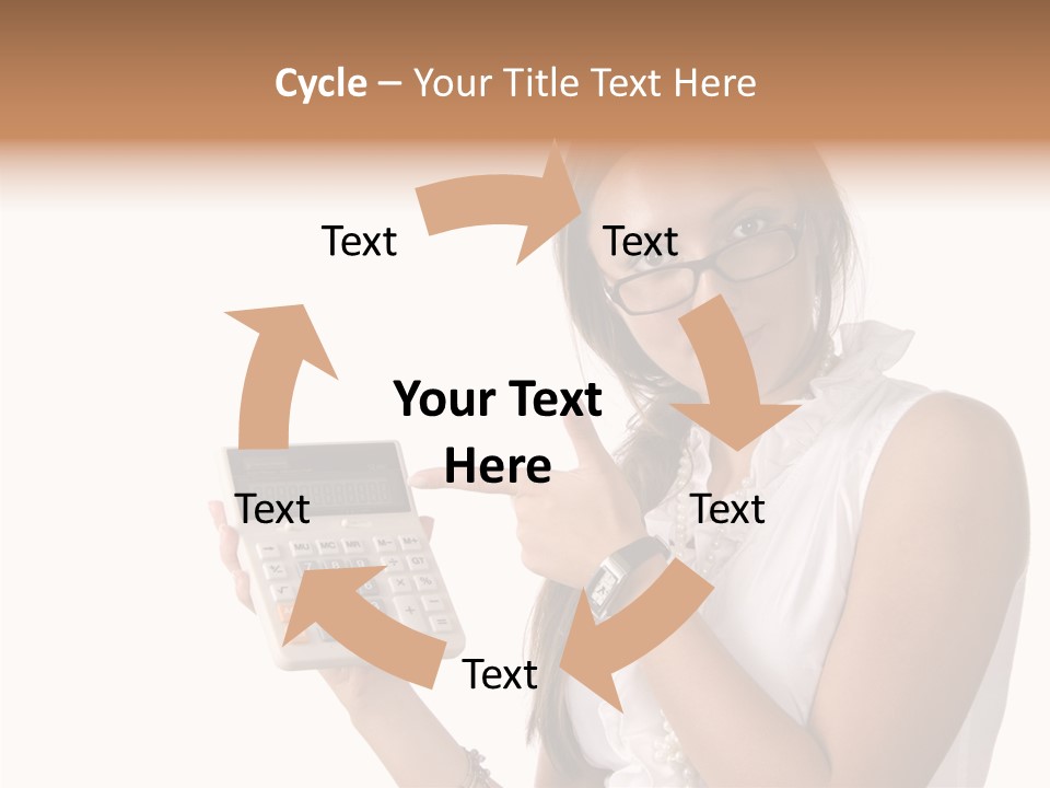 Beauty Showing Manager PowerPoint Template