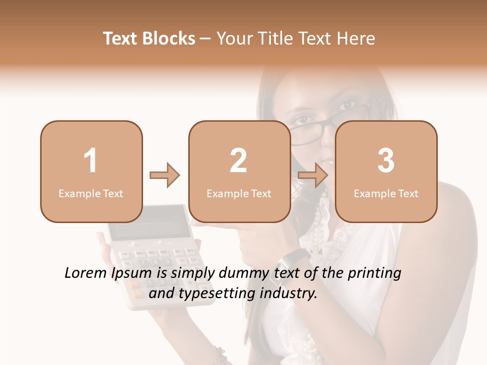 Beauty Showing Manager PowerPoint Template