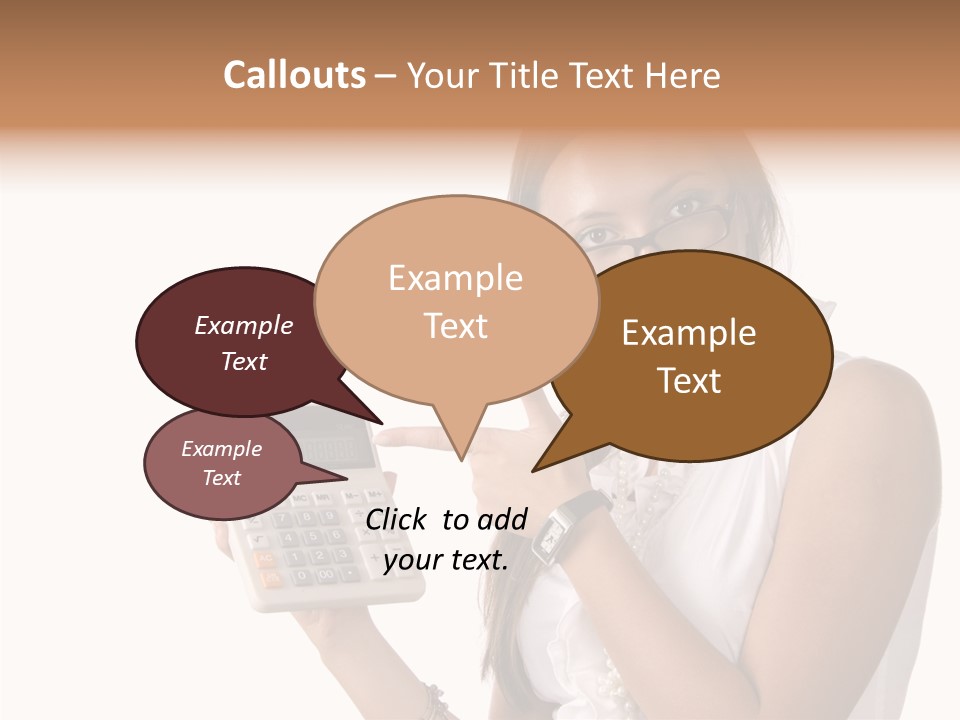 Beauty Showing Manager PowerPoint Template