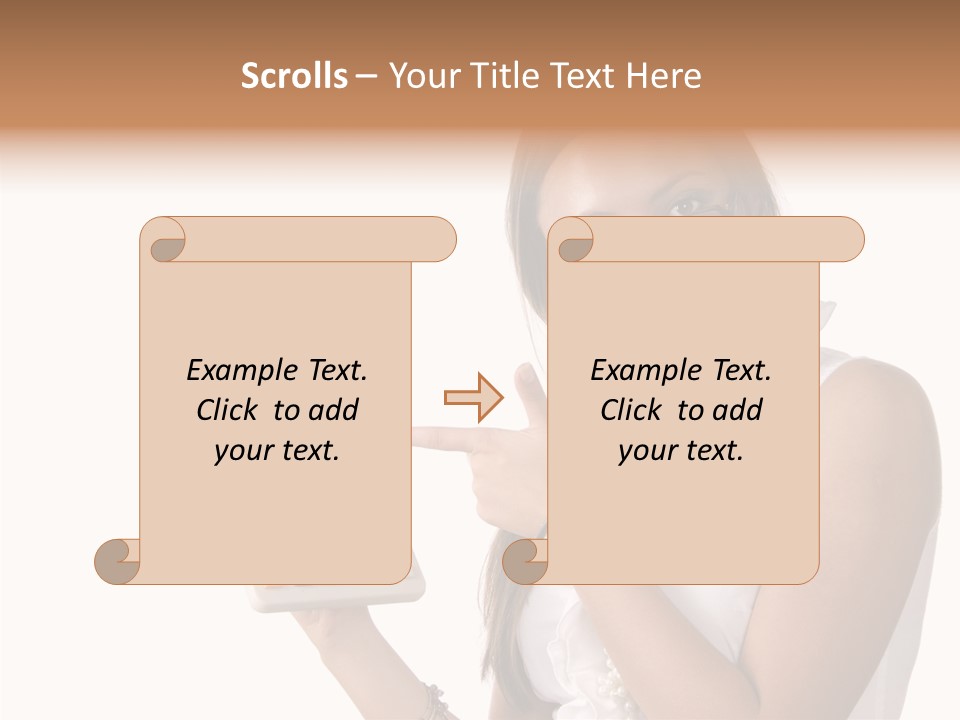 Beauty Showing Manager PowerPoint Template