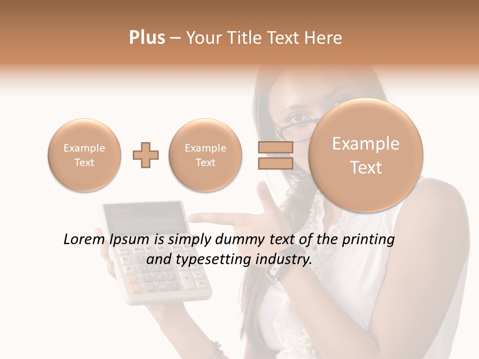 Beauty Showing Manager PowerPoint Template