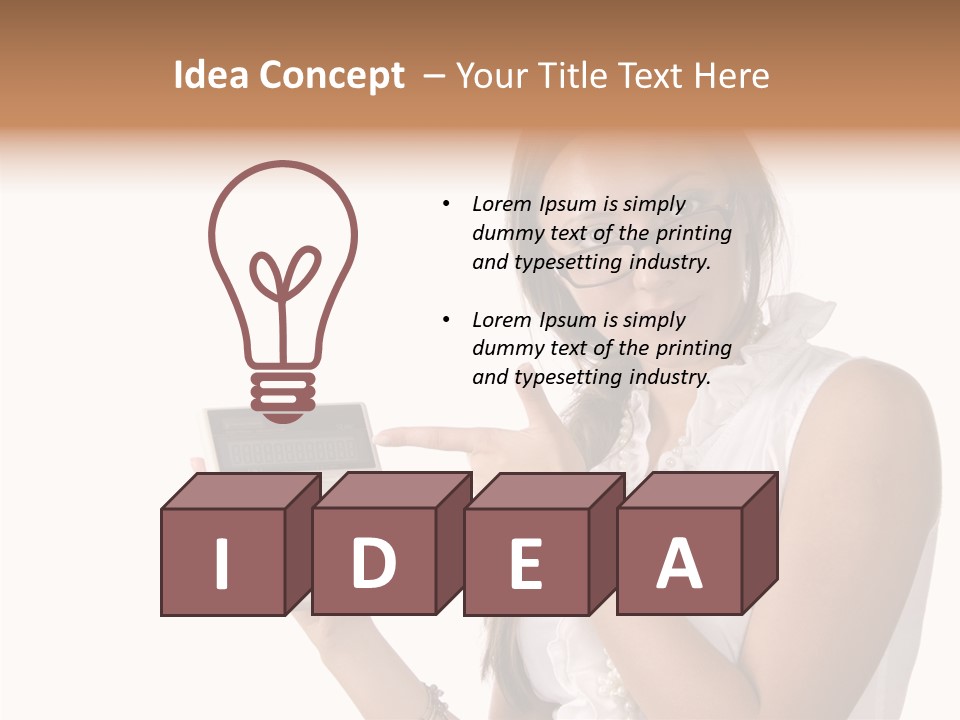 Beauty Showing Manager PowerPoint Template